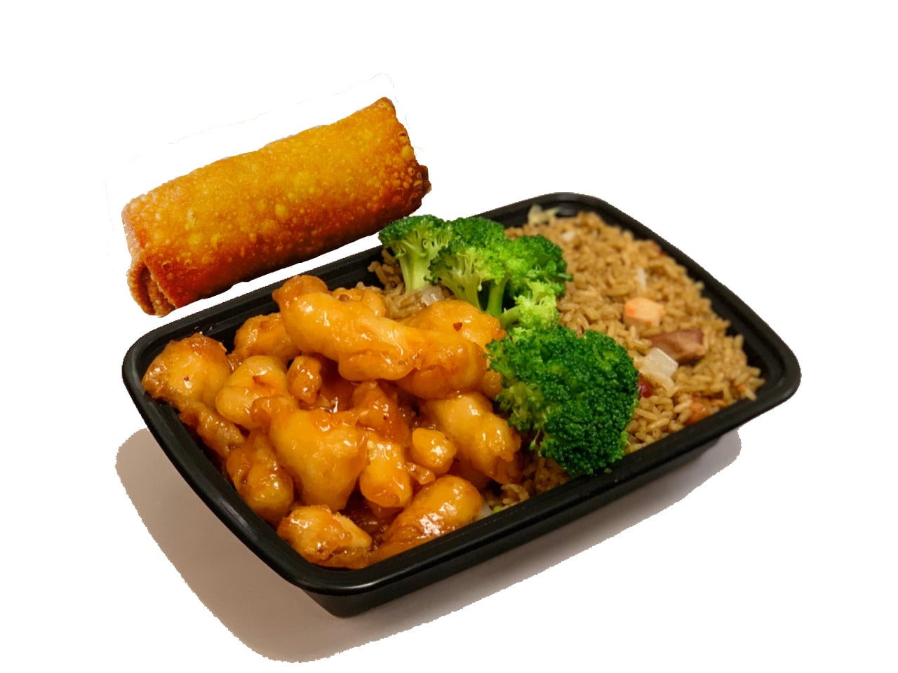 C30. General Tso's Chicken Combo 左宗鸡C | Little Chopstick